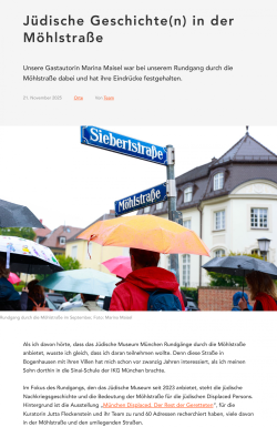 JM-Blog: Möhlstraße